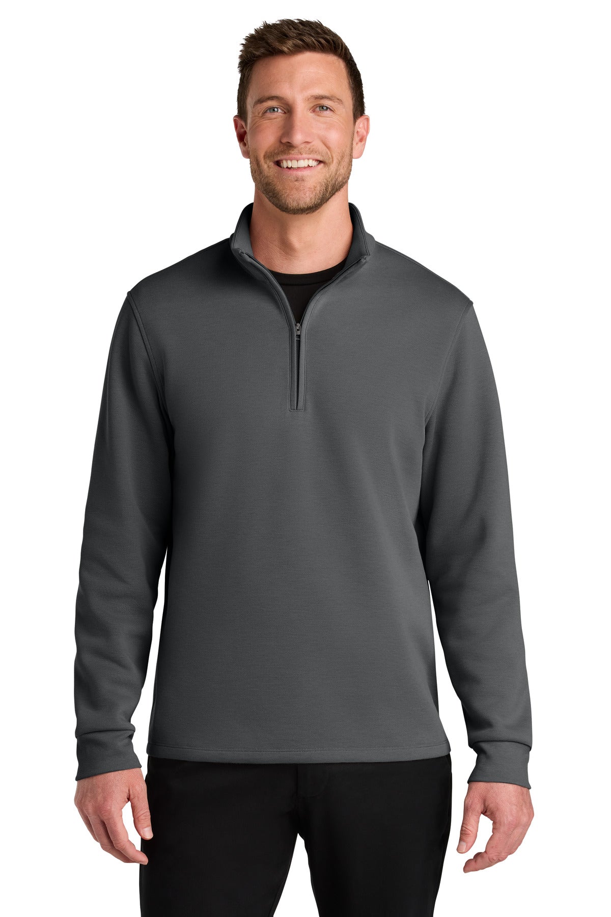 Port Authority K210 Wearever Signature Double Pique 1/4-Zip
