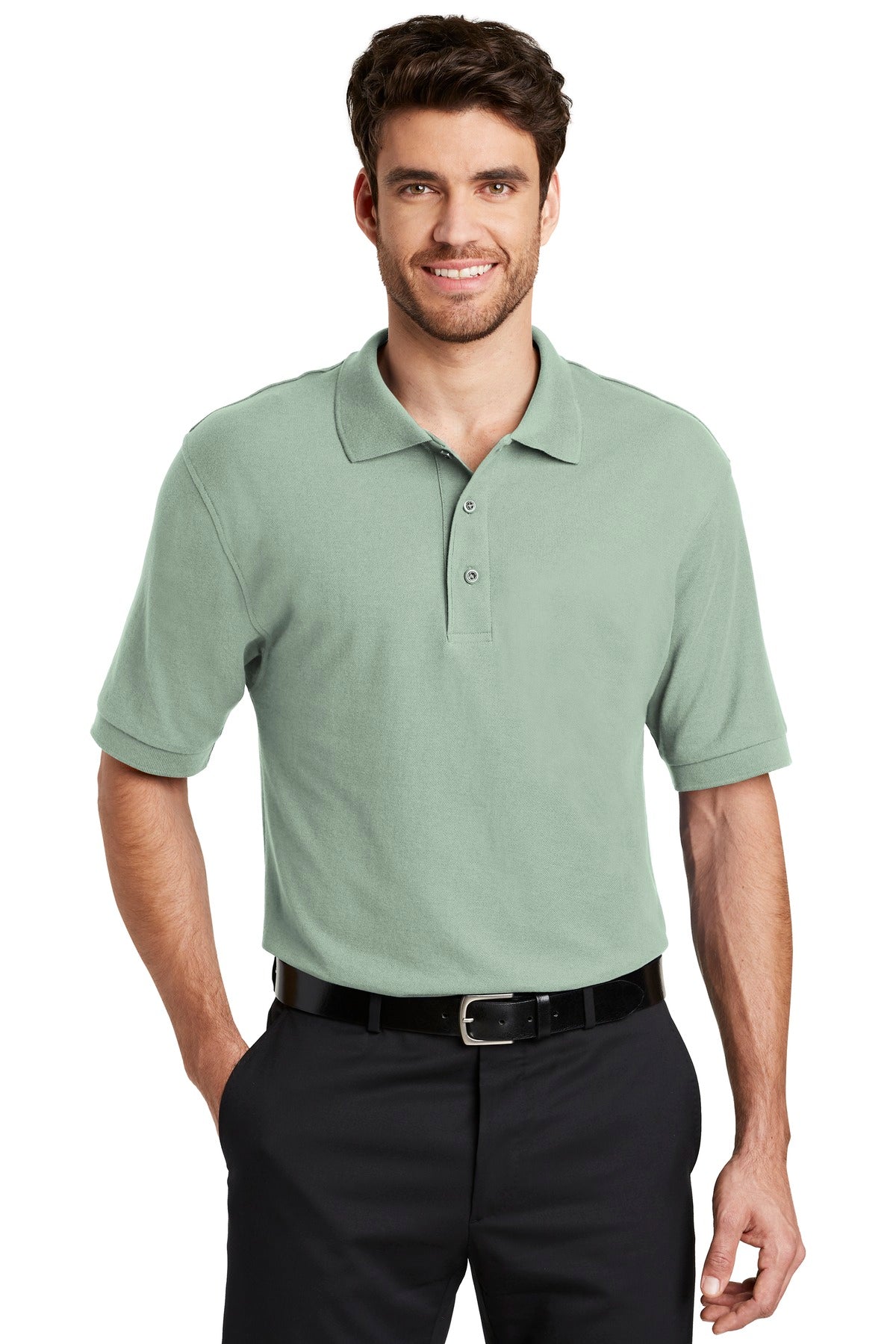 Port Authority K500ES Extended Size Silk Touch Polo