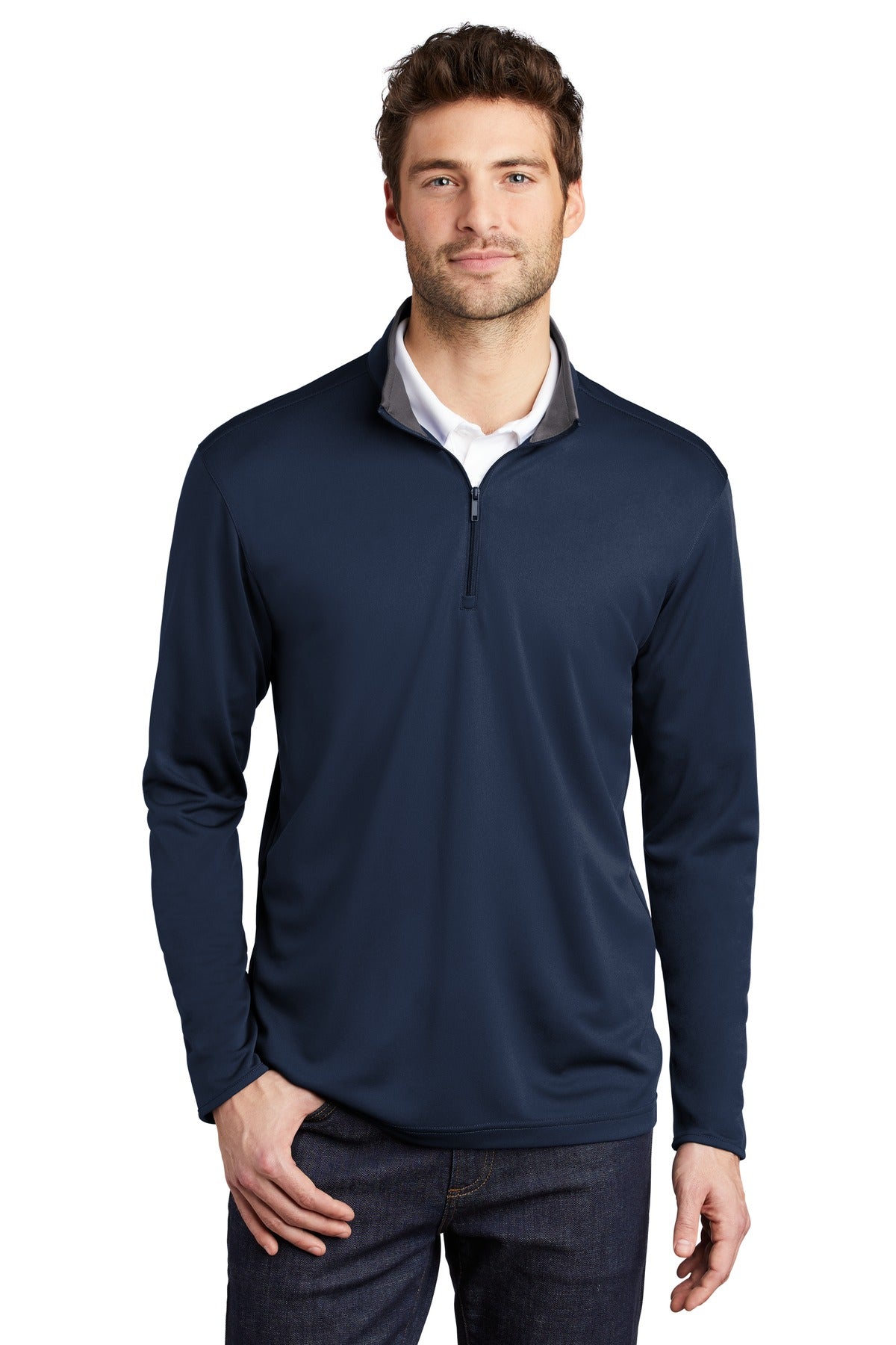 Port Authority K584 Silk Touch Performance 1/4-Zip