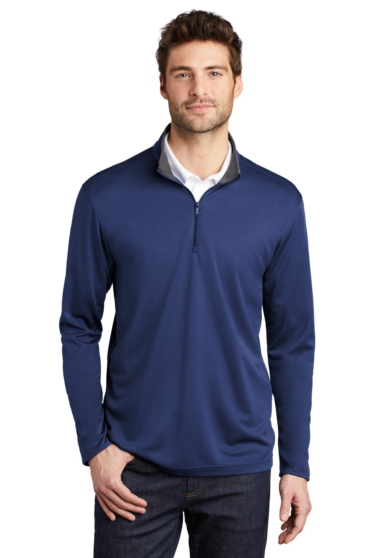 Port Authority K584 Silk Touch Performance 1/4-Zip