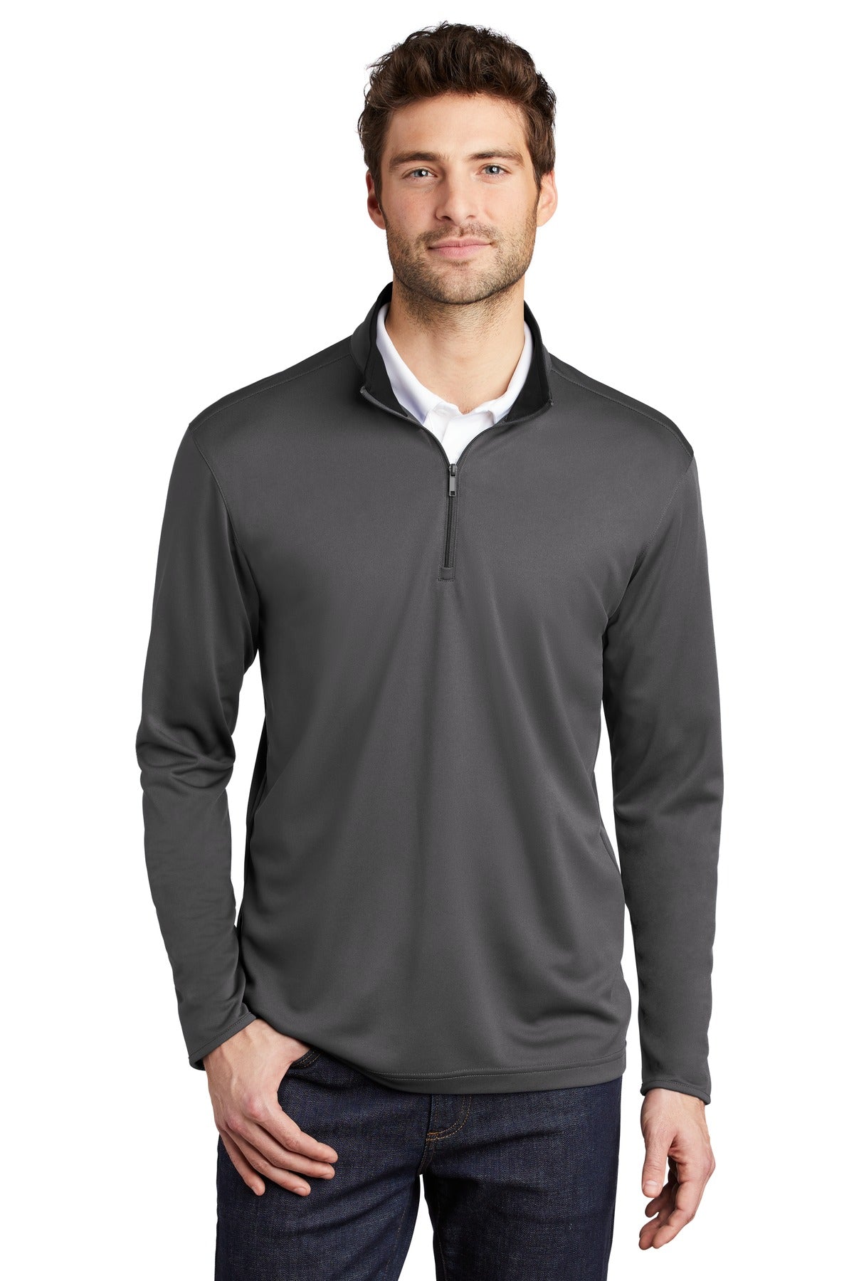 Port Authority K584 Silk Touch Performance 1/4-Zip