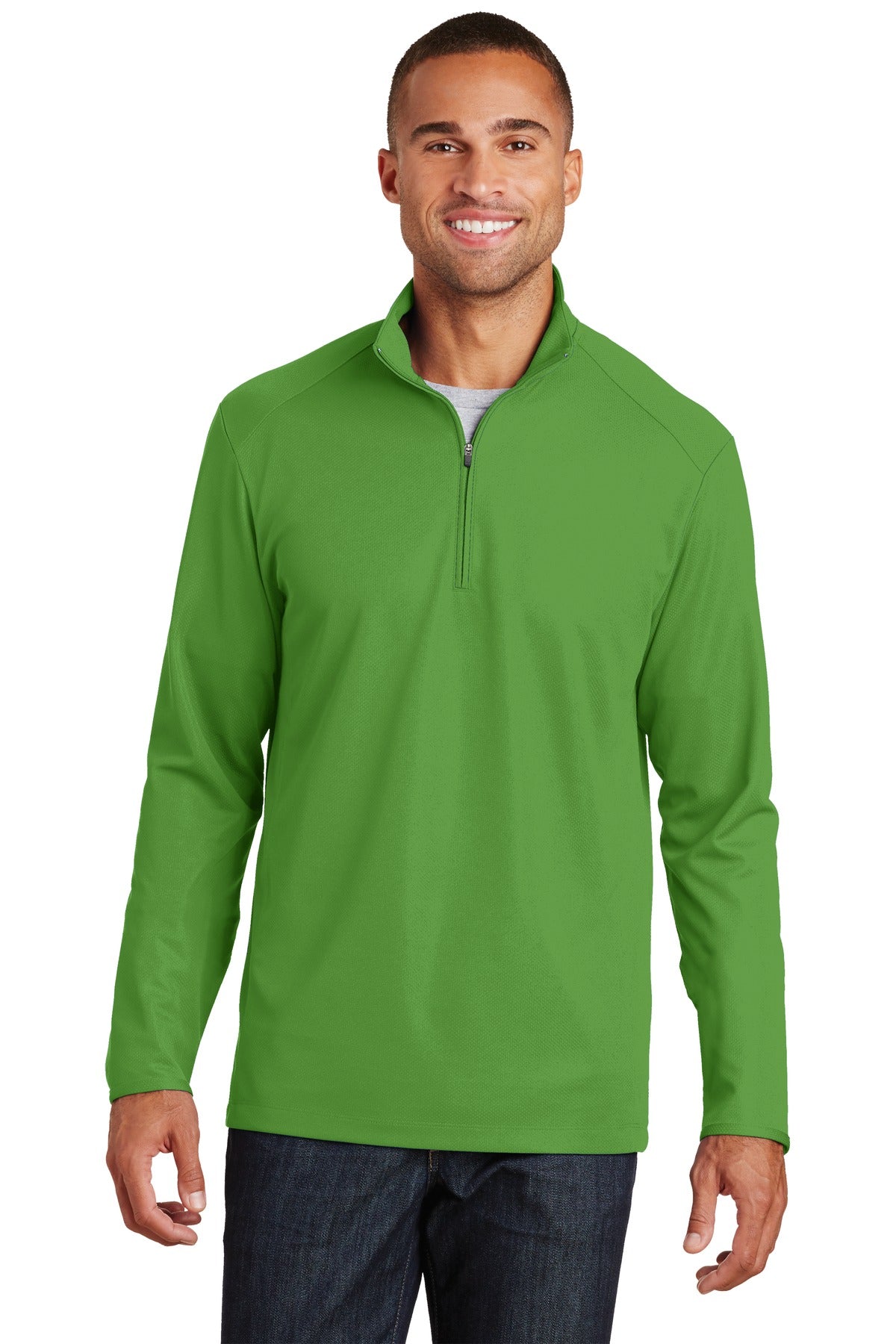 Port Authority K806 Pinpoint Mesh 1/2-Zip