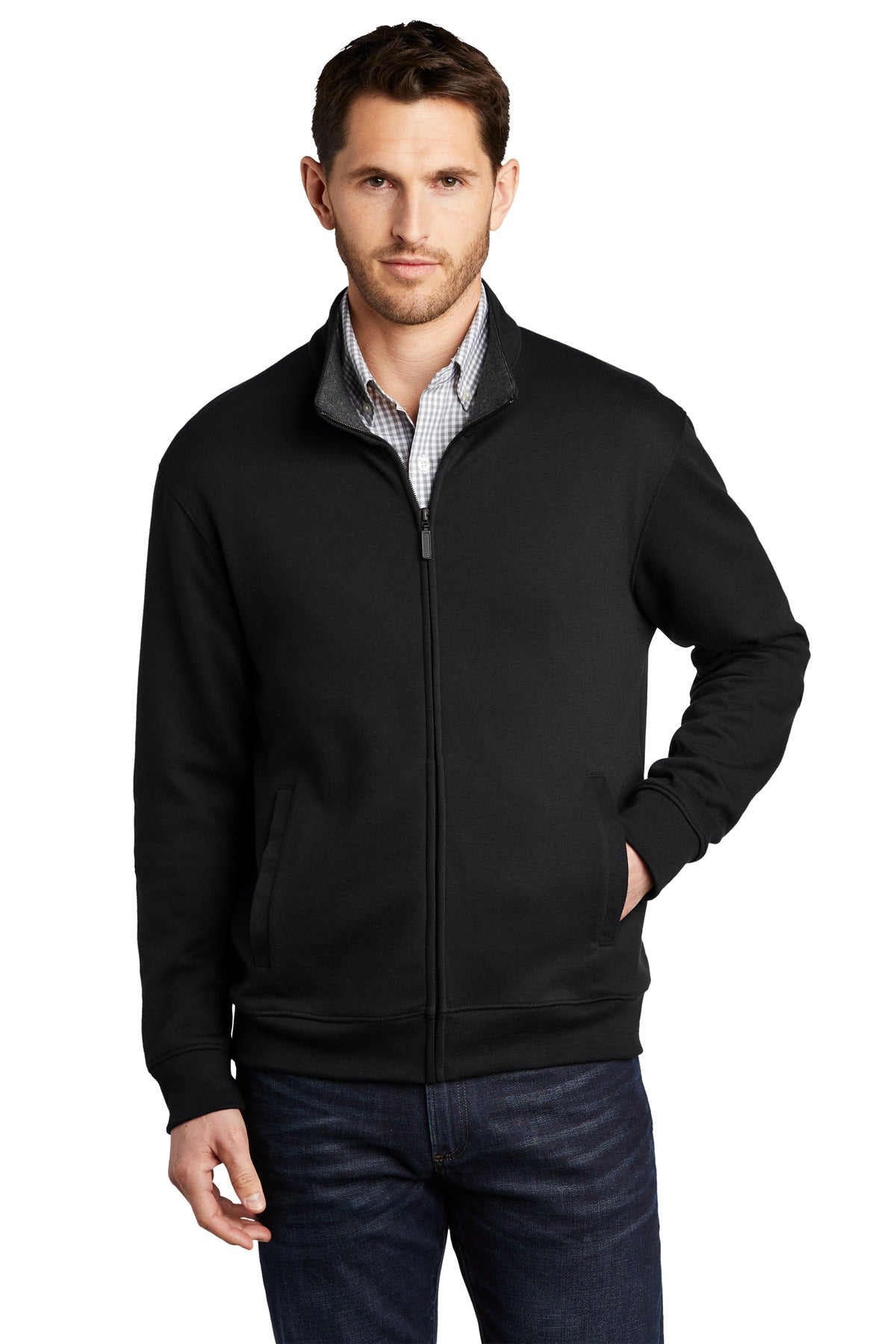 Port Authority K809 Interlock Full-Zip