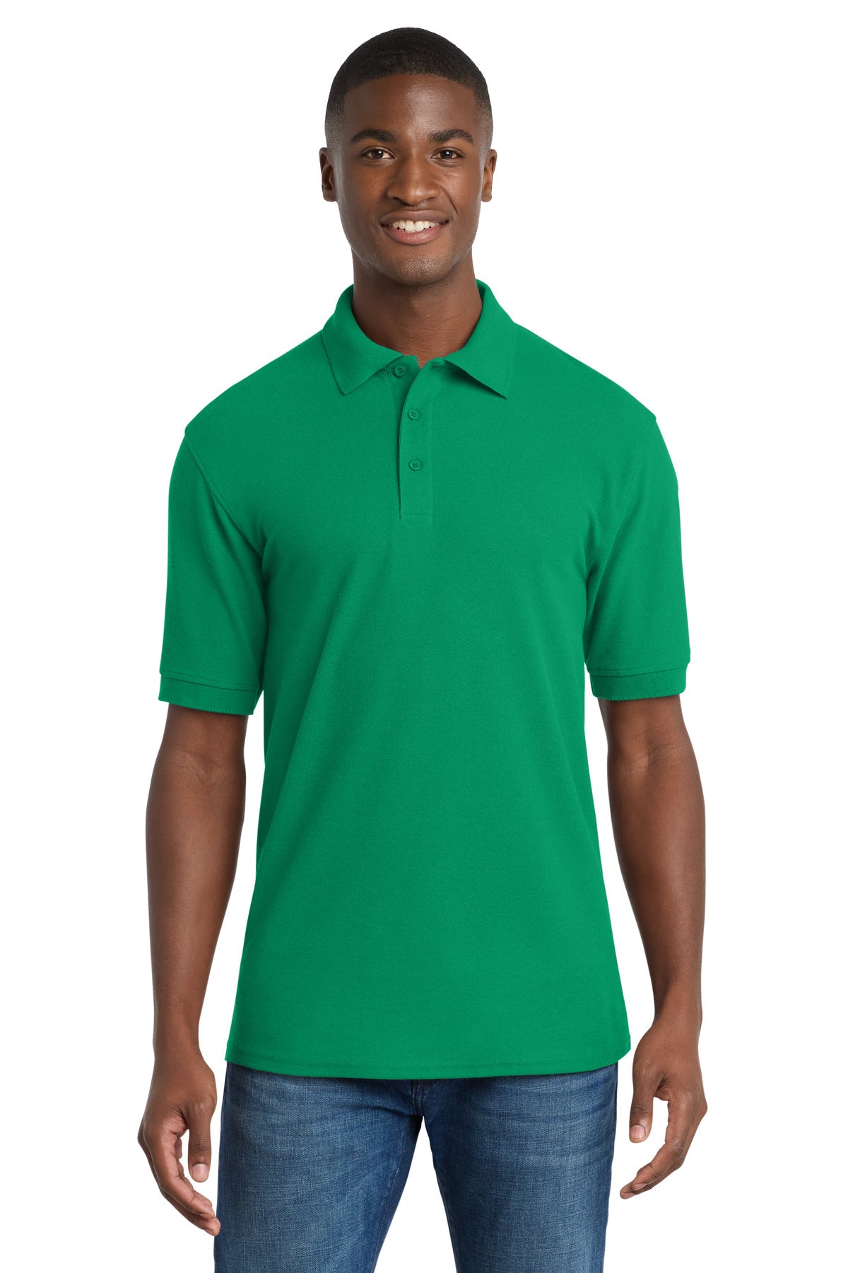 Port & Co KP155 Core Blend Pique Polo