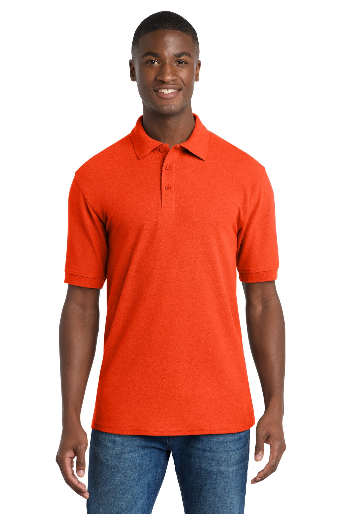 Port & Co KP155 Core Blend Pique Polo