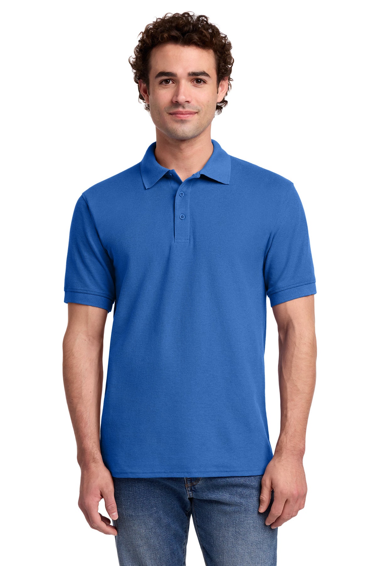 Port & Co KP155 Core Blend Pique Polo