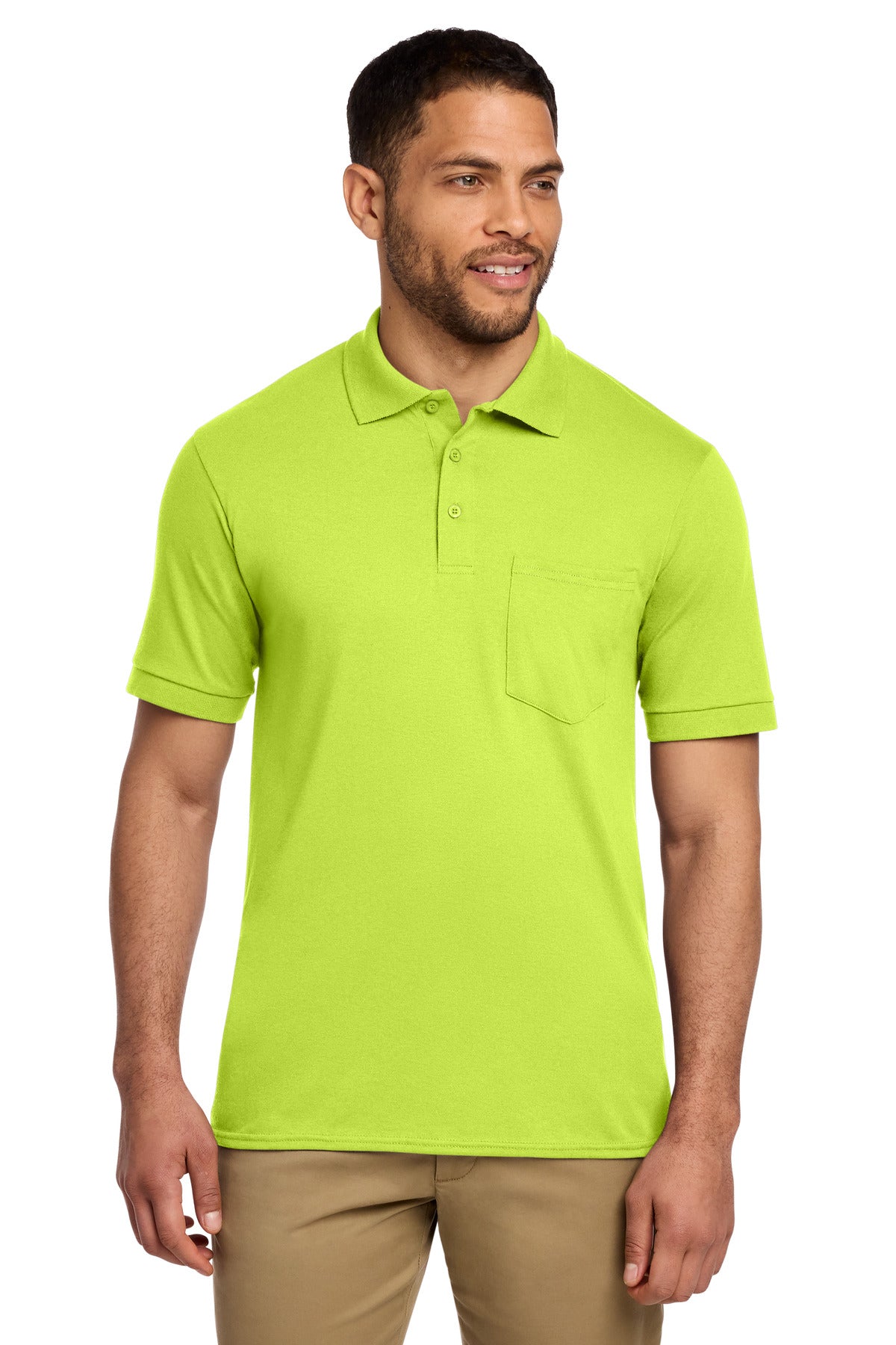 Port & Co KP55P Core Blend Jersey Knit Pocket Polo