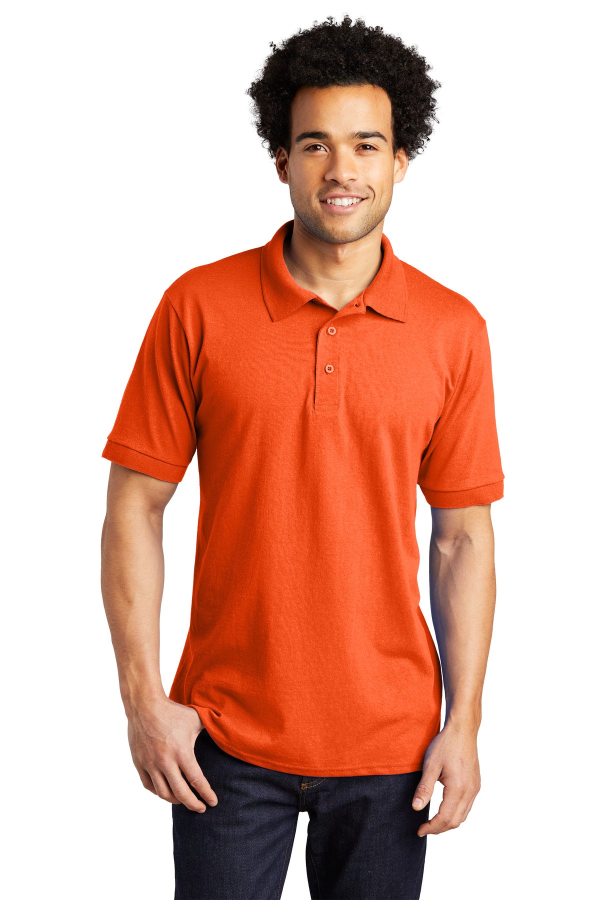 Port & Co KP55T Tall Core Blend Jersey Knit Polo