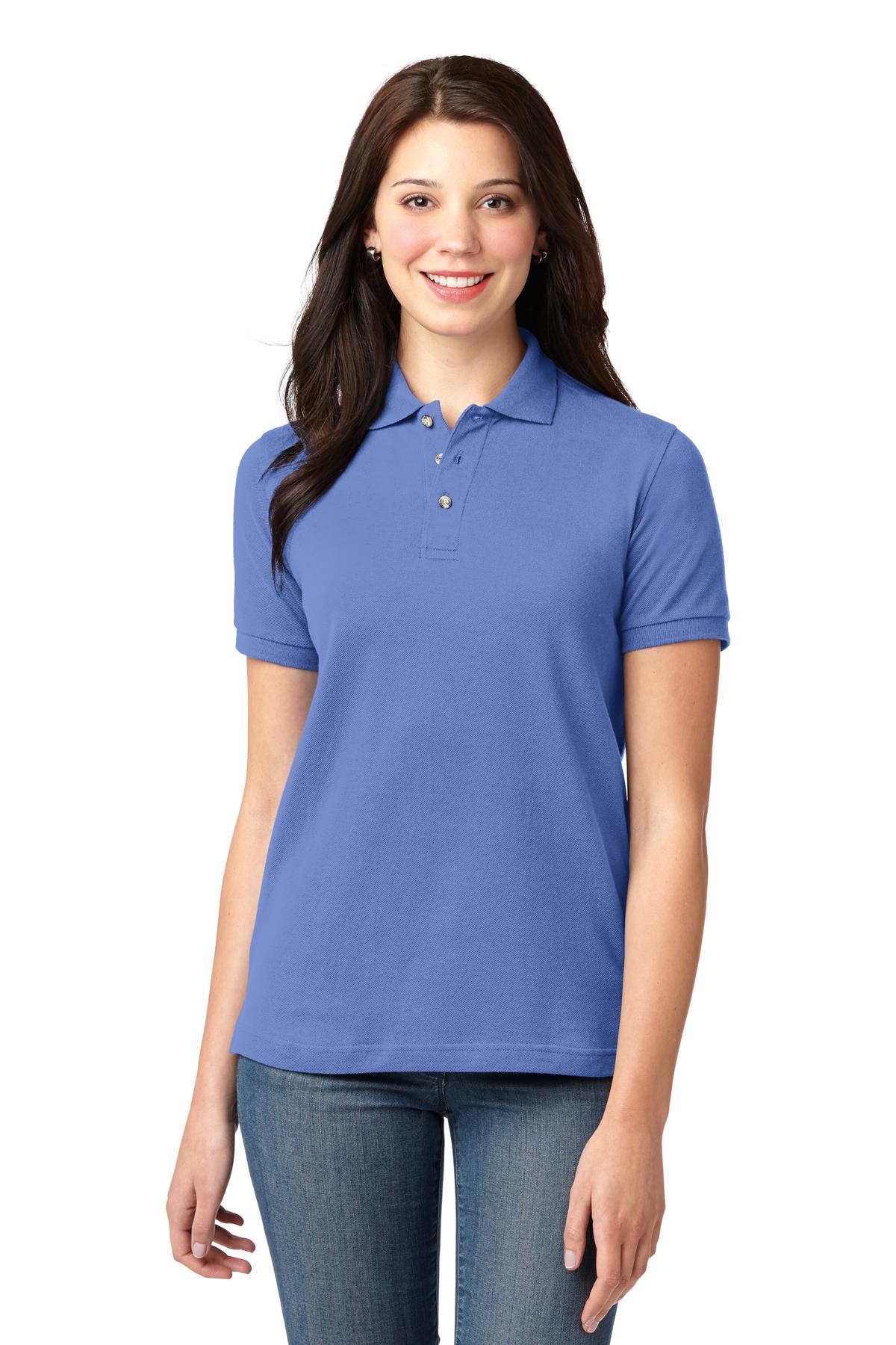 Port Authority L420 Women's Heavyweight Cotton Pique Polo