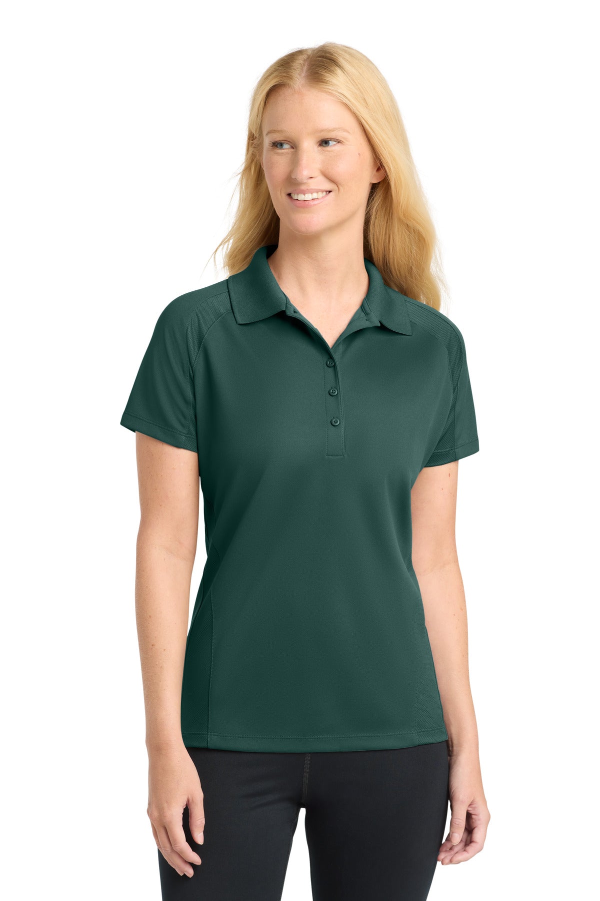 Sport-Tek L474 Women's Dri-Mesh Pro Polo