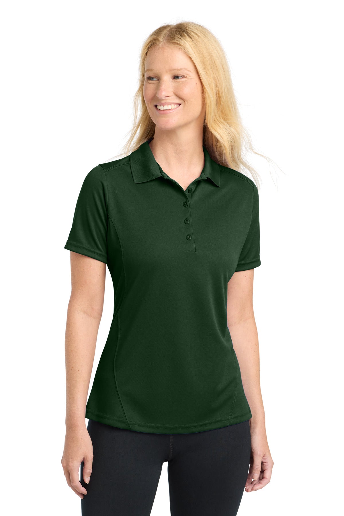 Sport-Tek L475 Women's Dry Zone Raglan Accent Polo