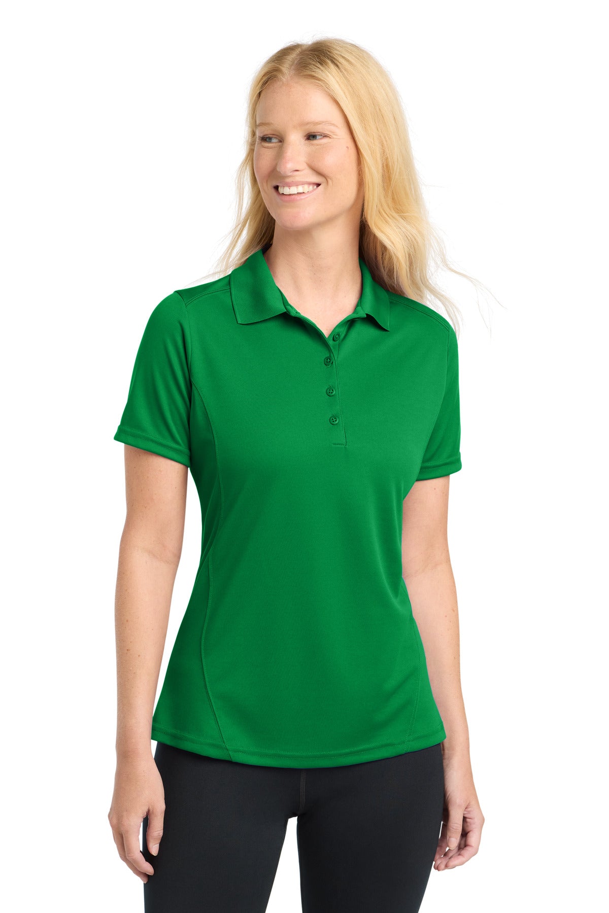 Sport-Tek L475 Women's Dry Zone Raglan Accent Polo