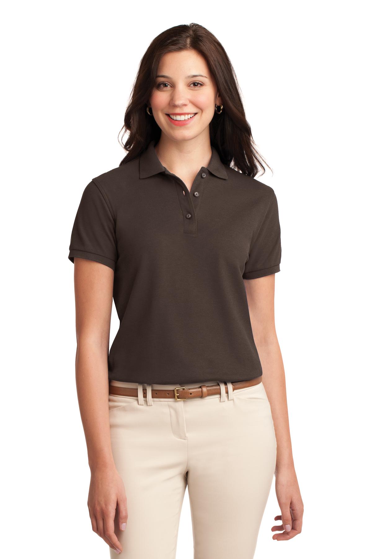 Port Authority L500 Women's Silk Touch Polo