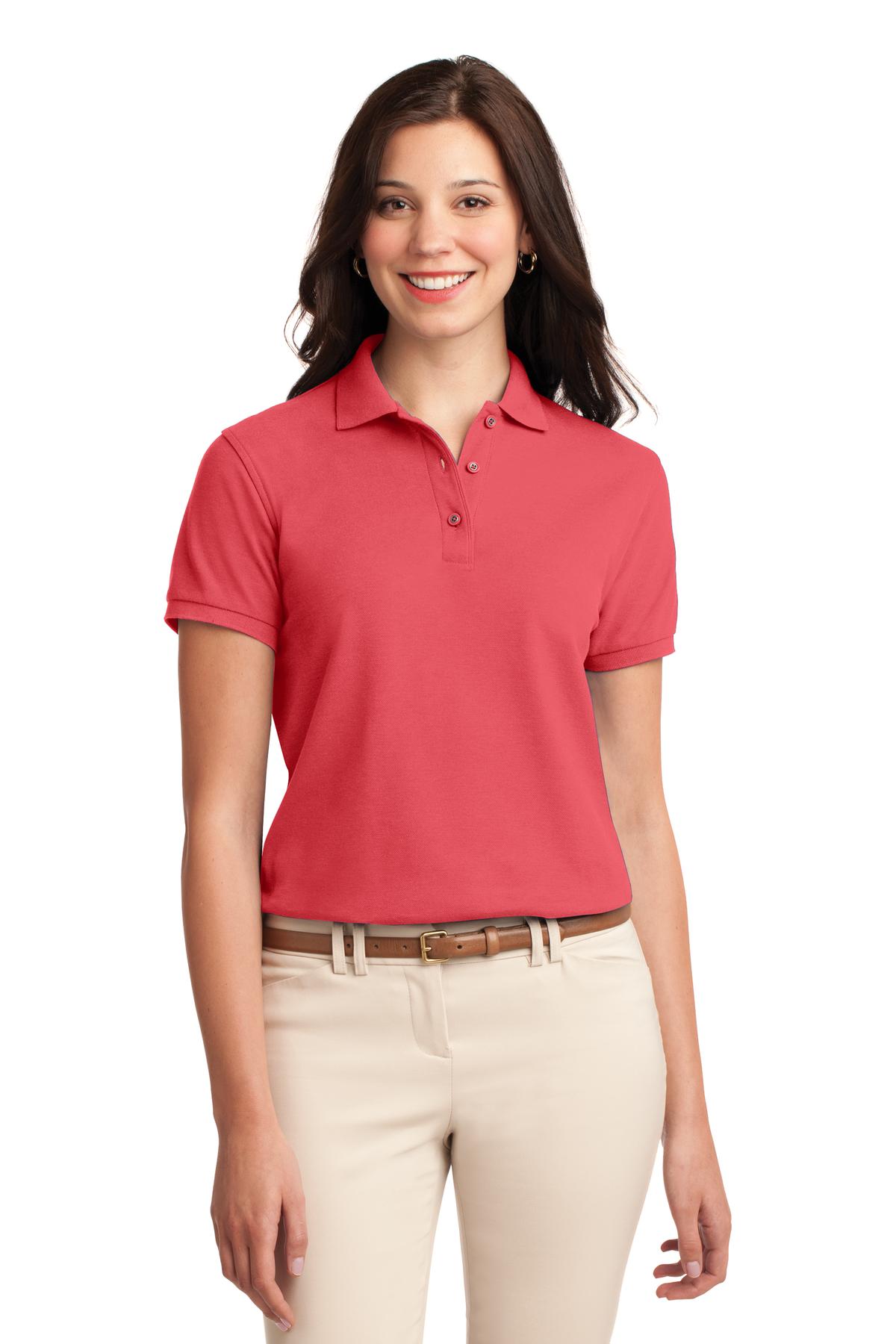 Port Authority L500 Women's Silk Touch Polo