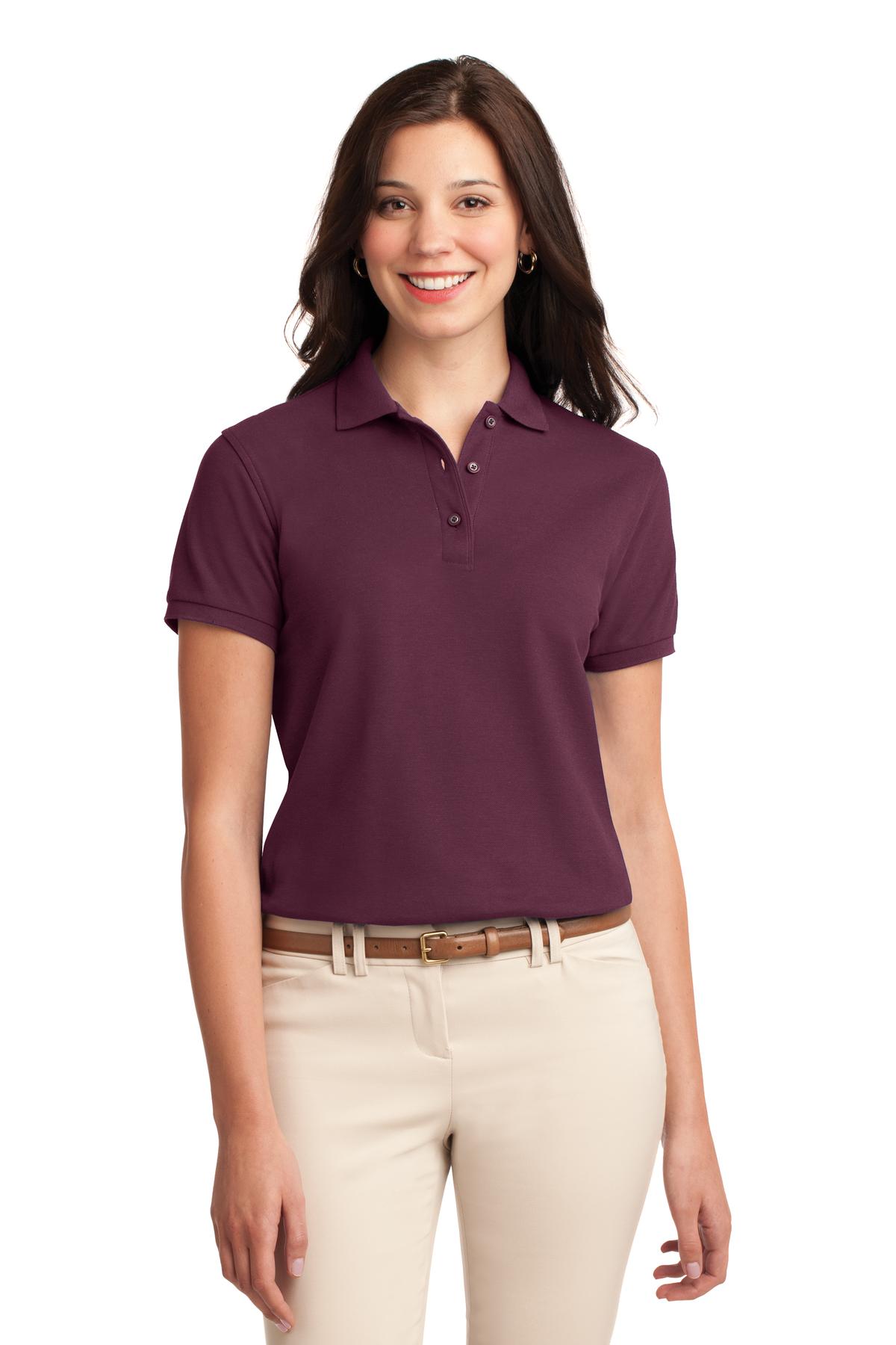 Port Authority L500 Women's Silk Touch Polo