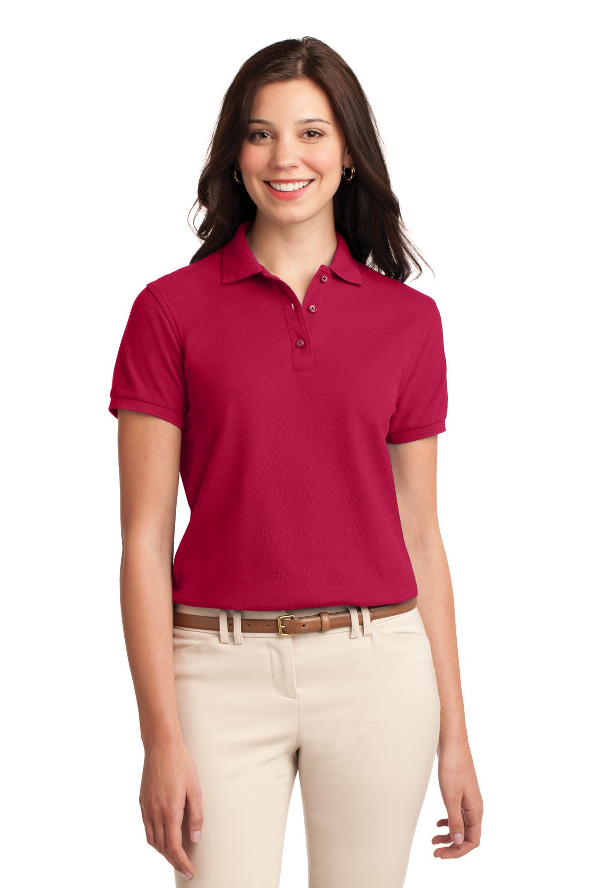 Port Authority L500 Women's Silk Touch Polo