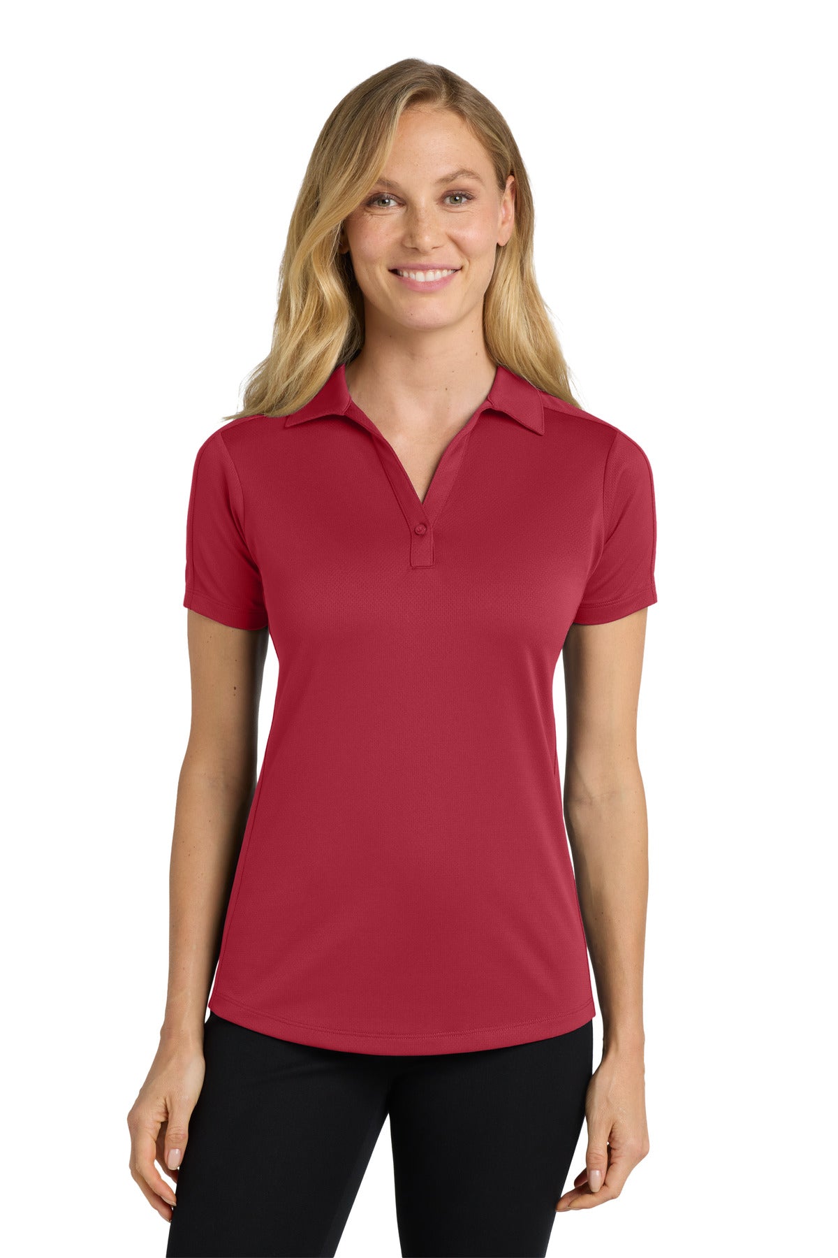 Port Authority L569 Women's Diamond Jacquard Polo