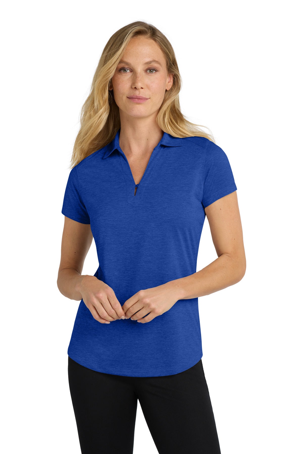 Port Authority L574 Women's Digi Heather Performance Polo
