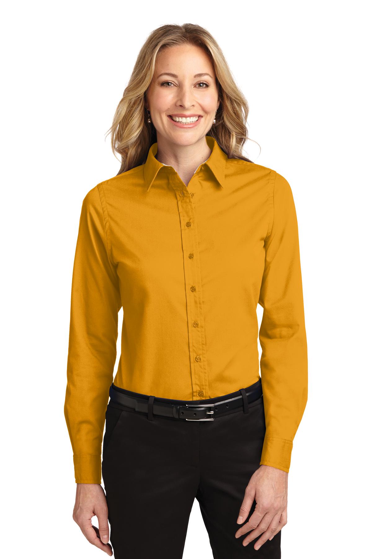Women's Long Sleeve Easy Care Shirt - 4.5 oz | Port Authority L608