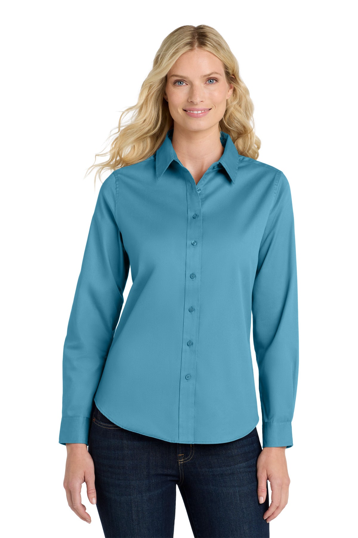Port Authority L608 Women's Long Sleeve Easy Care Shirt