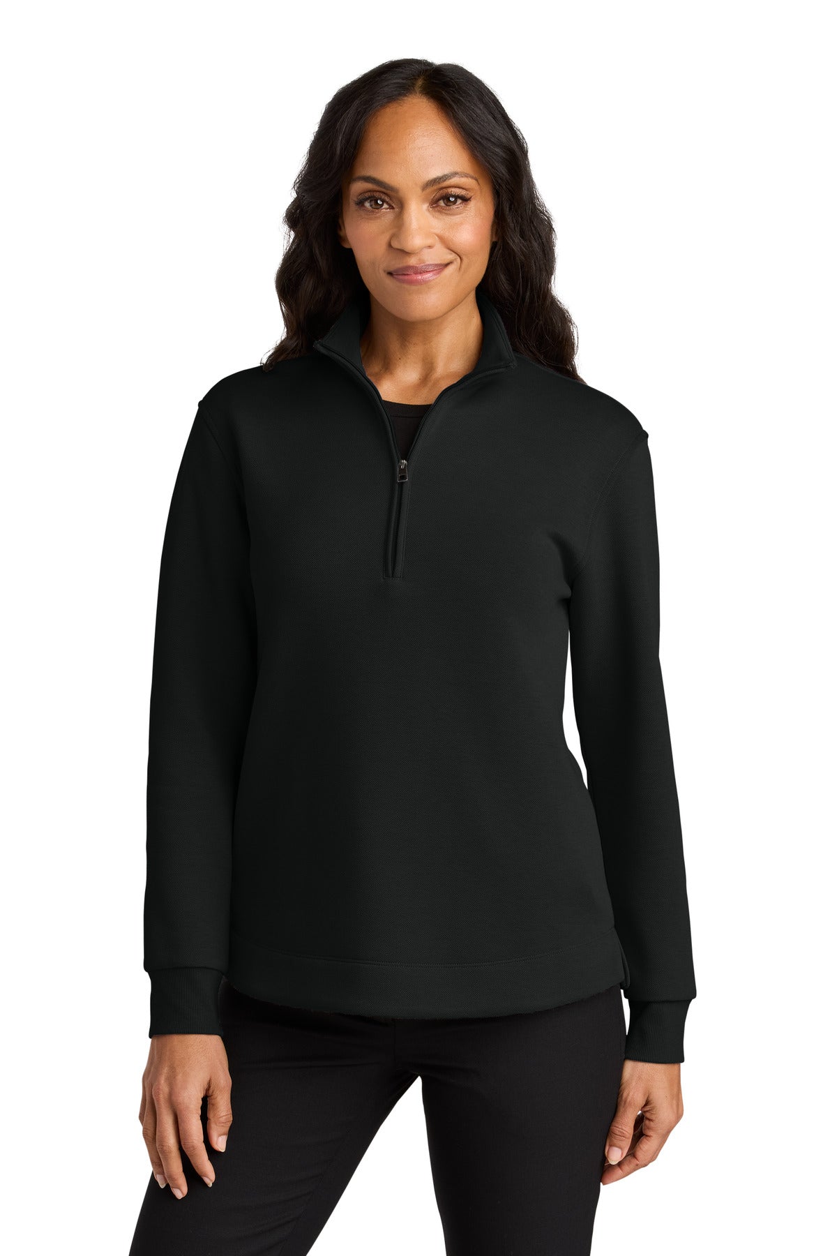 Port Authority LK210 Women's Wearever Signature Double Pique 1/4-Zip
