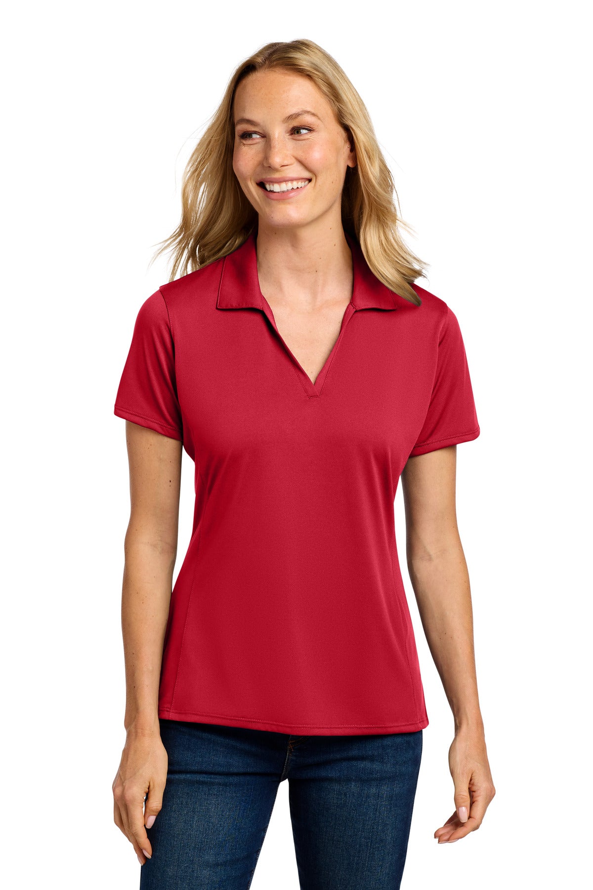 Port Authority LK398 Women's Performance Staff Polo