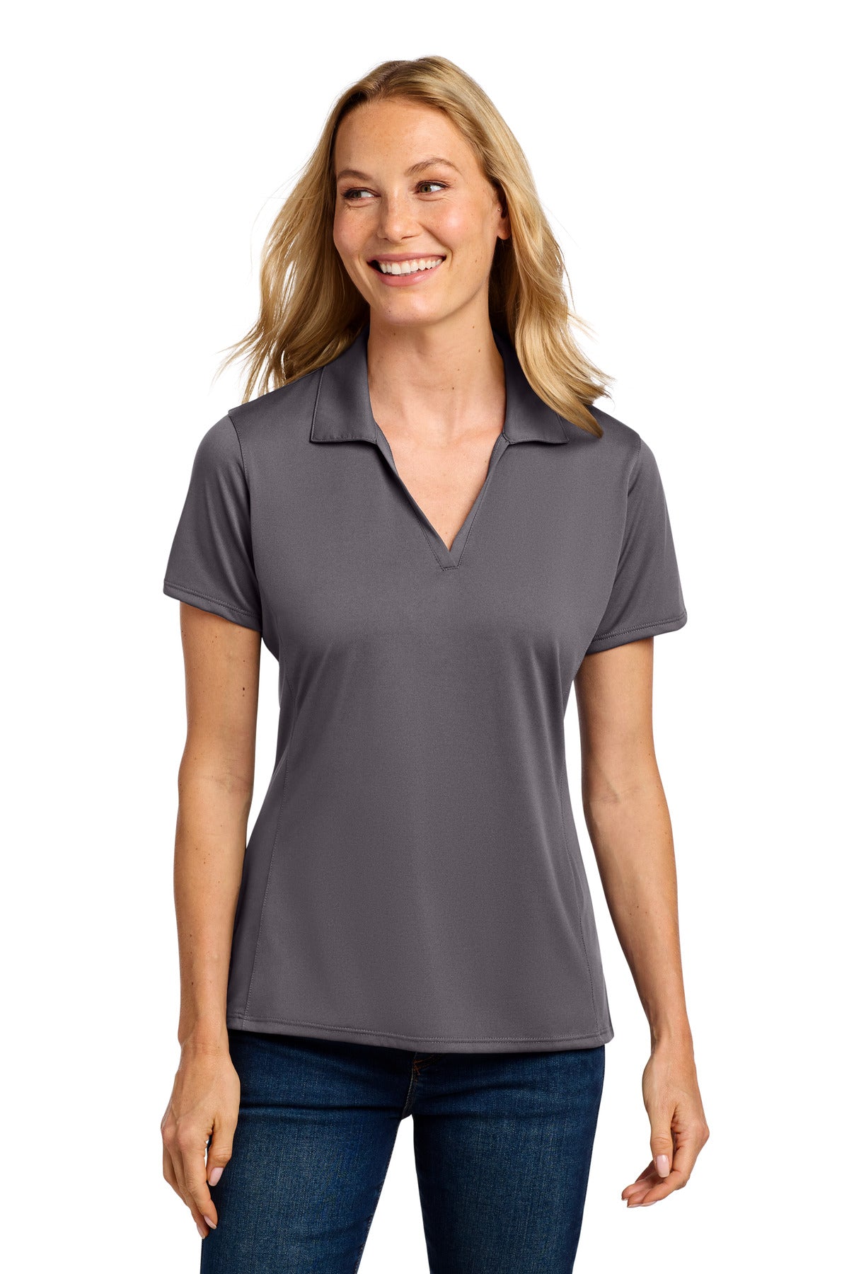 Port Authority LK398 Women's Performance Staff Polo