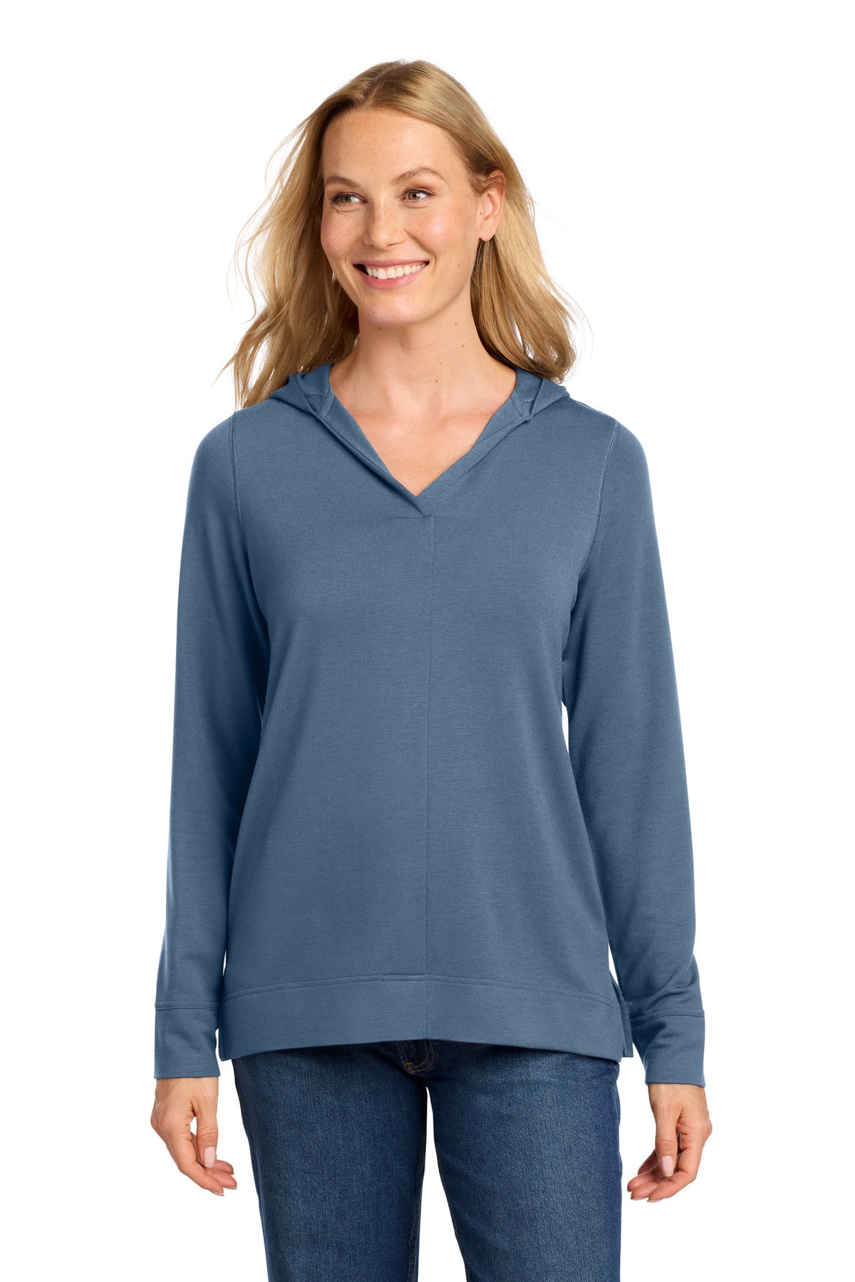 Port Authority LK826 Women's Microterry Pullover Hoodie