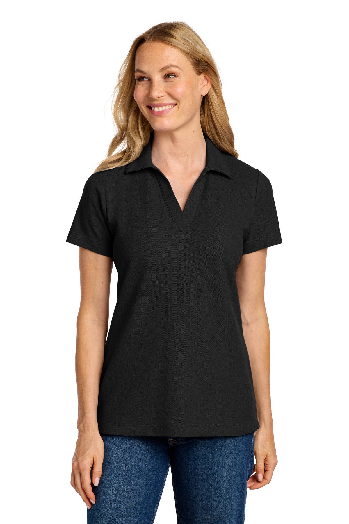 Port Authority LK867 Women's C-FREE Cotton Blend Pique Polo