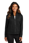 Port Authority LK881 Women's C-FREE Double Knit Full-Zip