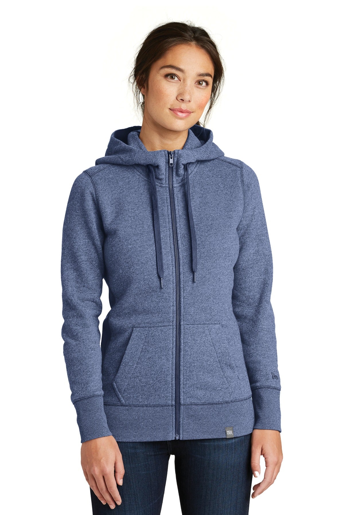 New Era LNEA502 Women's French Terry Full-Zip Hoodie
