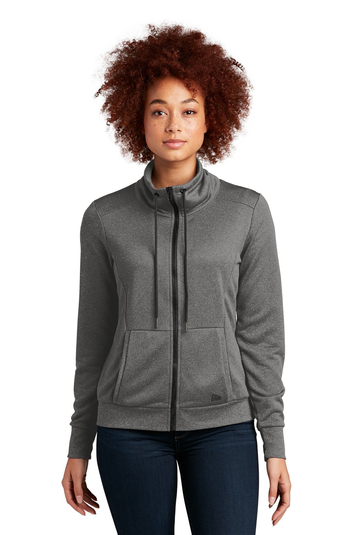 New Era LNEA530 Women's Performance Terry Full-Zip Cowl
