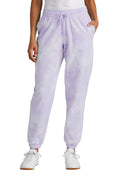 Port & Co LPC140P Women's Beach Wash Cloud Tie-Dye Sweatpant