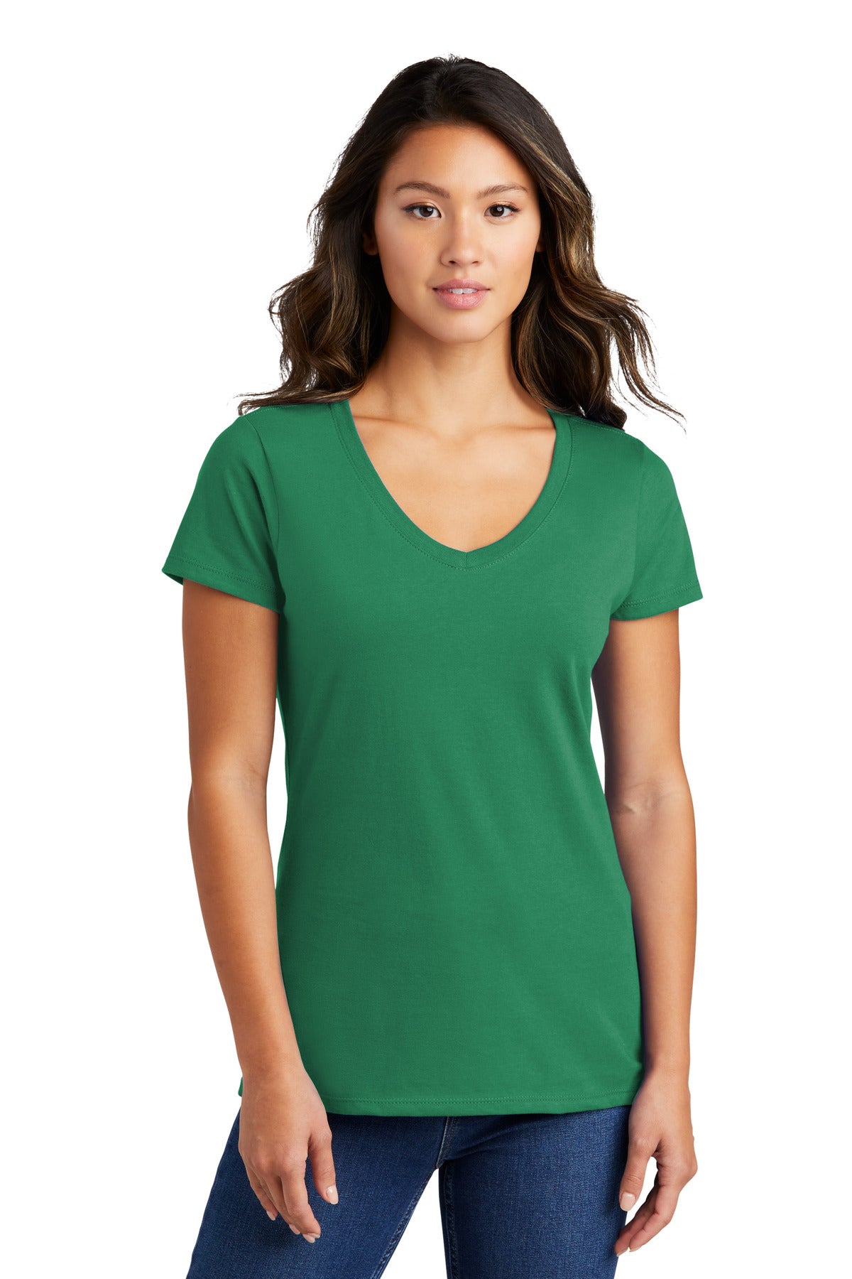 Port & Co LPC450V Women's Fan Favorite V-Neck Tee