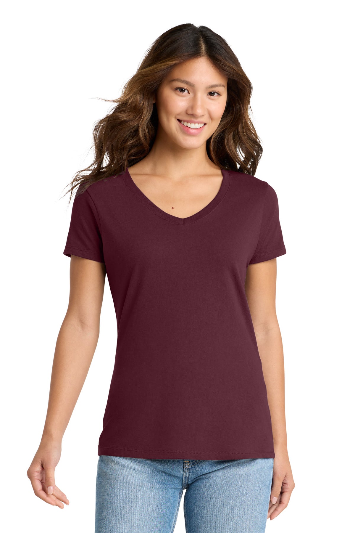 Port & Co LPC450V Women's Fan Favorite V-Neck Tee