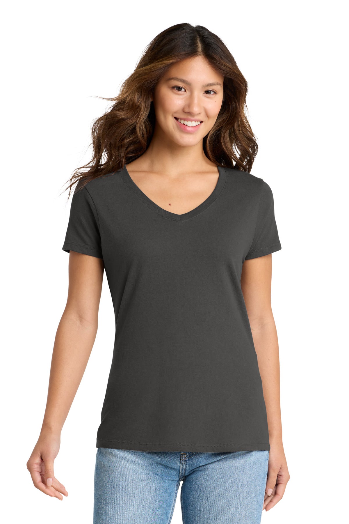 Port & Co LPC450V Women's Fan Favorite V-Neck Tee