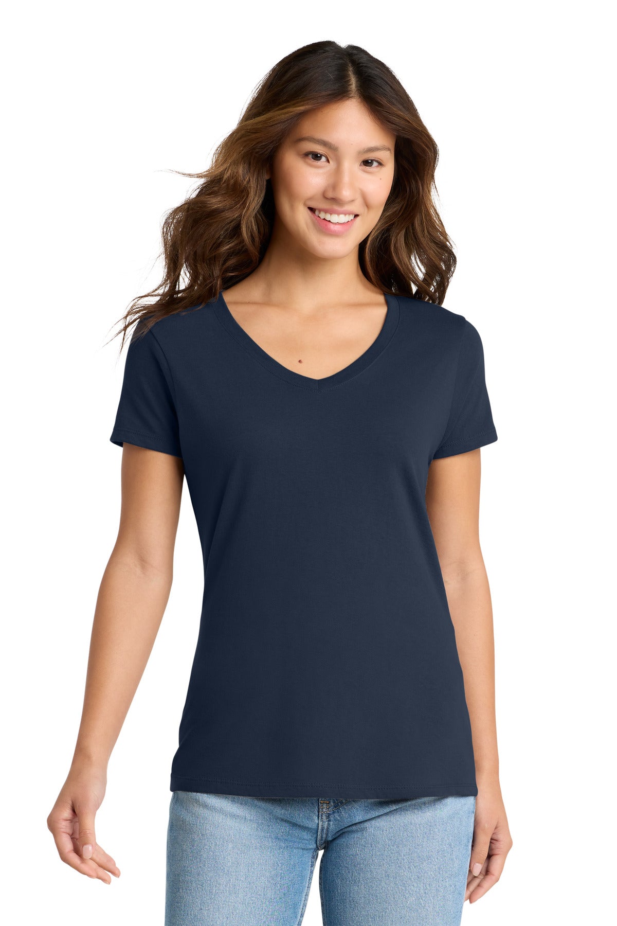 Port & Co LPC450V Women's Fan Favorite V-Neck Tee