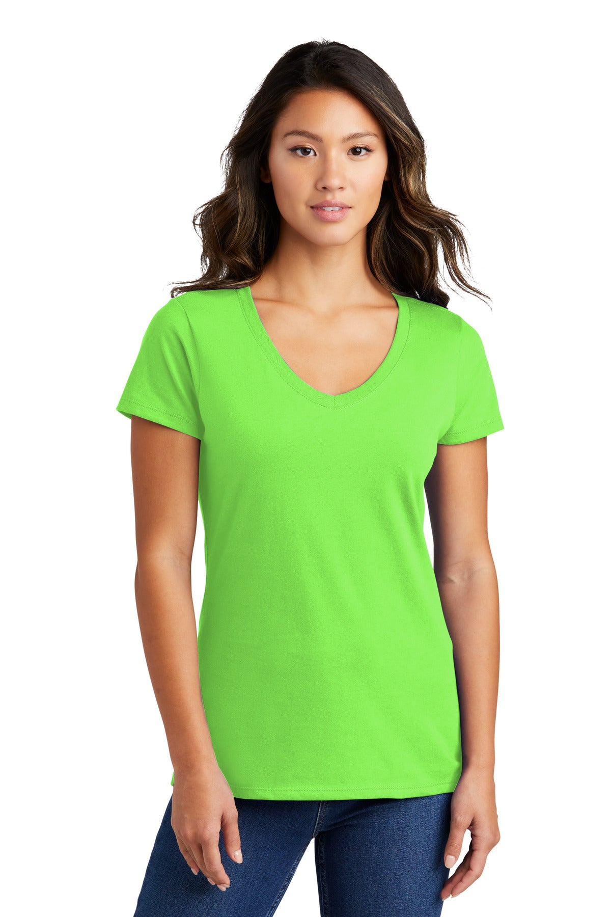 Port & Co LPC450V Women's Fan Favorite V-Neck Tee
