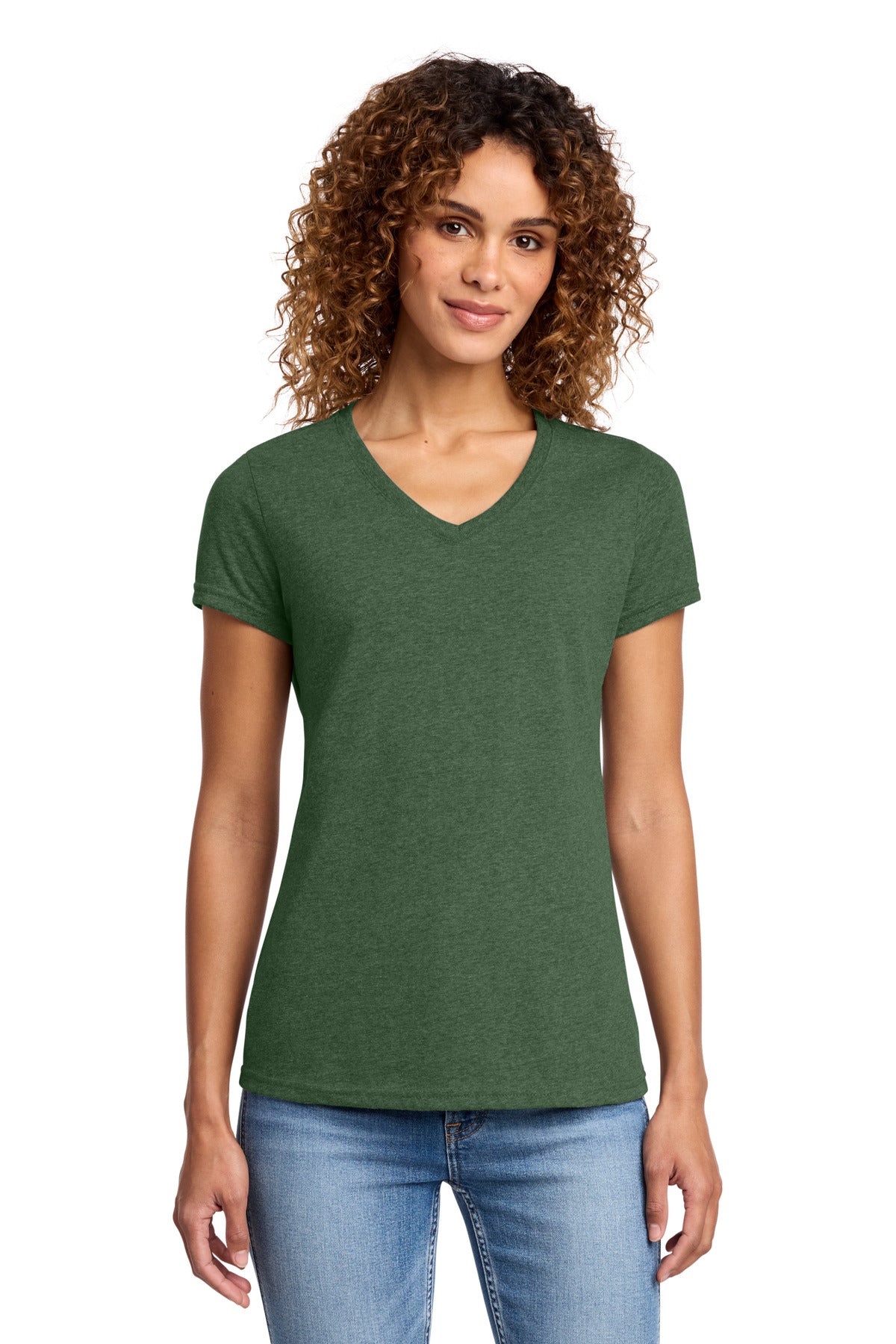 Port & Co LPC455V Women's Fan Favorite Blend V-Neck Tee