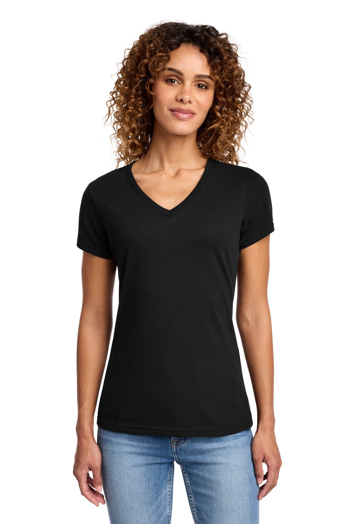 Port & Co LPC455V Women's Fan Favorite Blend V-Neck Tee