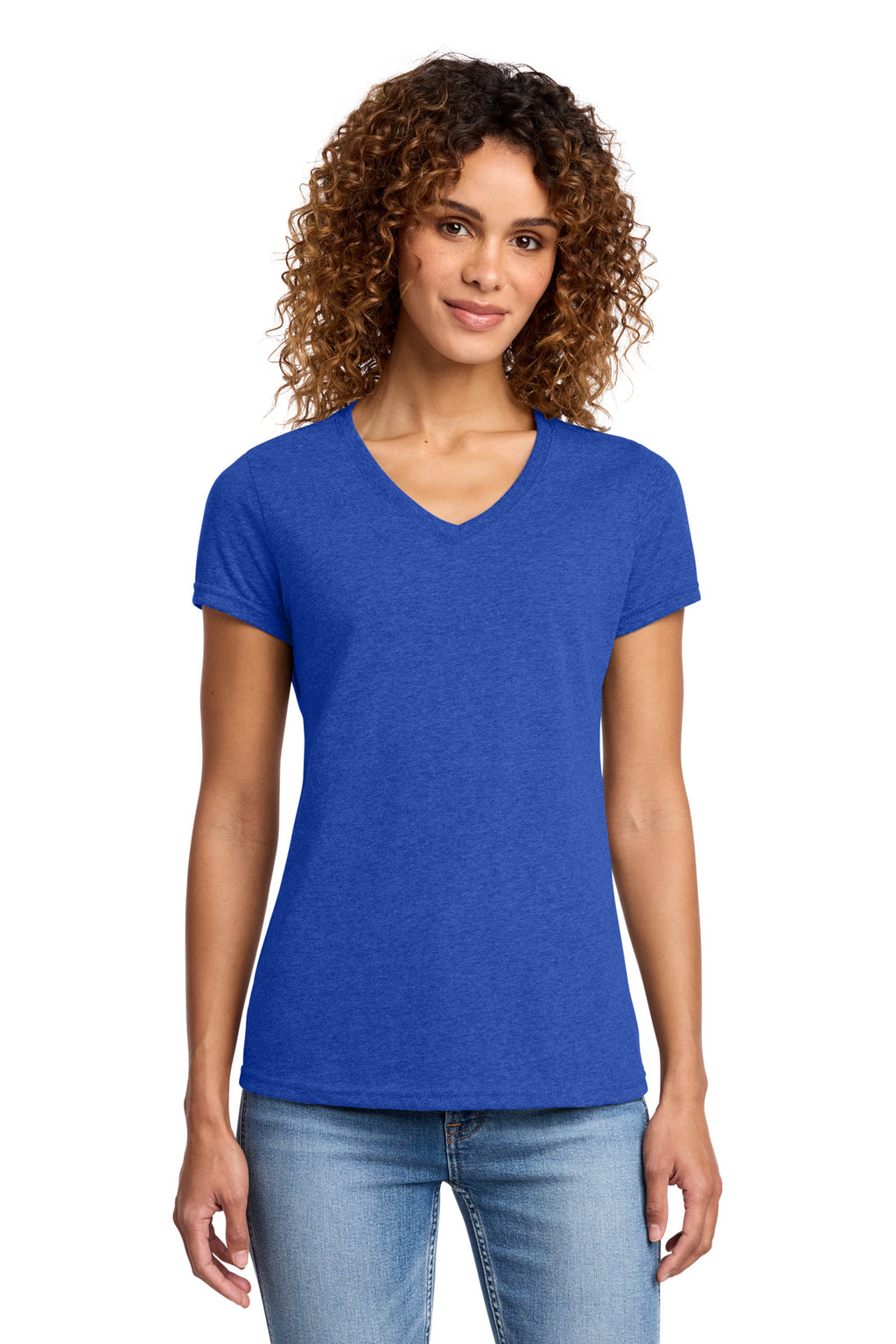 Port & Co LPC455V Women's Fan Favorite Blend V-Neck Tee
