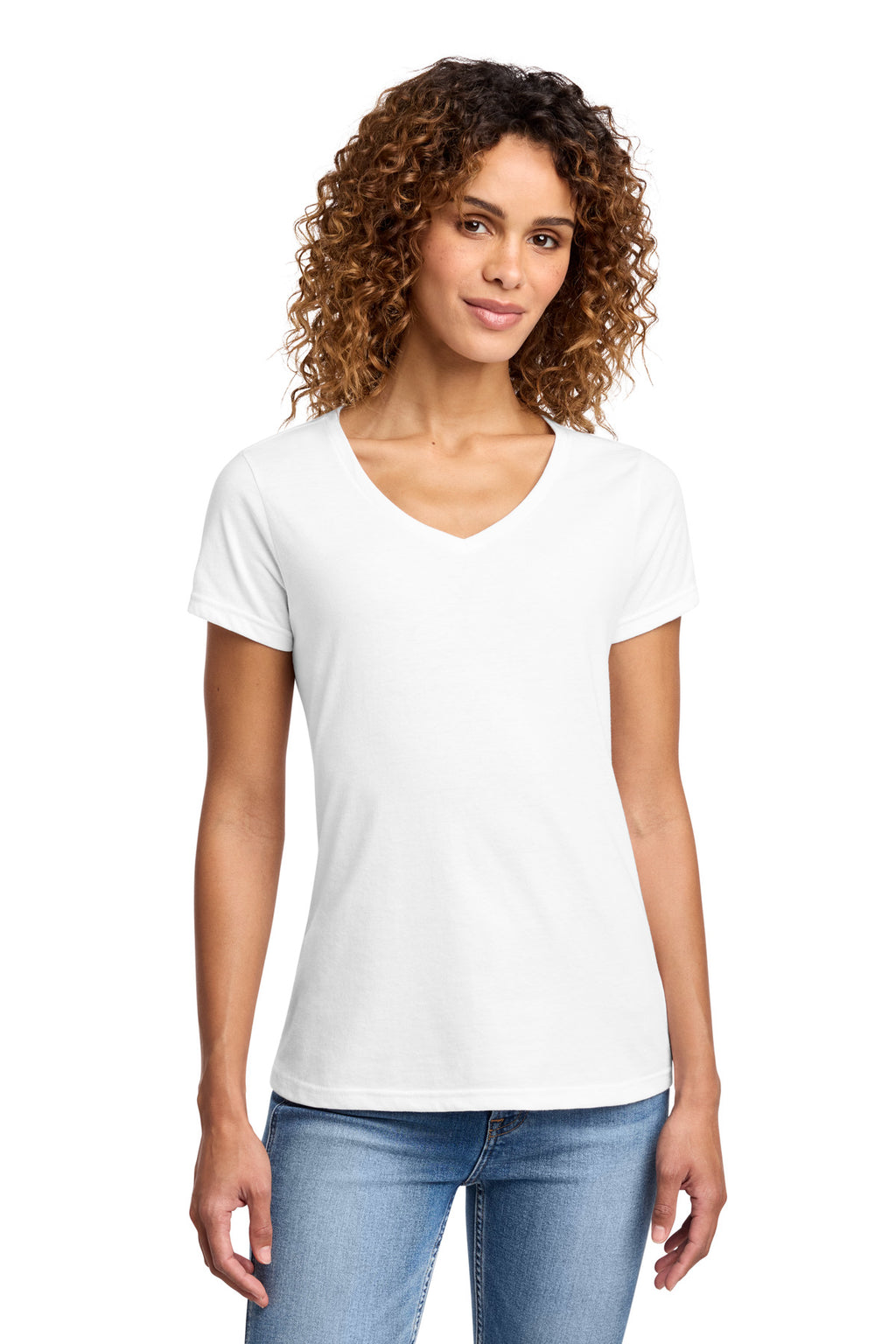 Port & Co LPC455V Women's Fan Favorite Blend V-Neck Tee