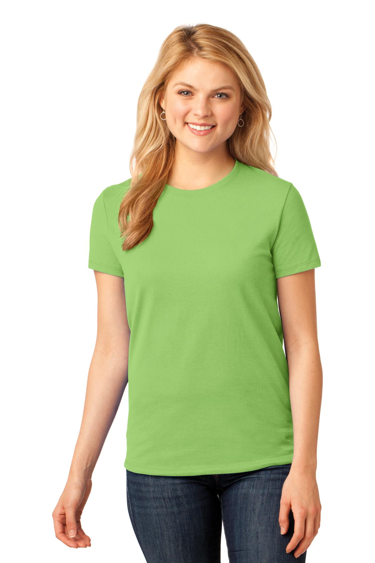 Port & Co LPC54 Women's Core Cotton Tee