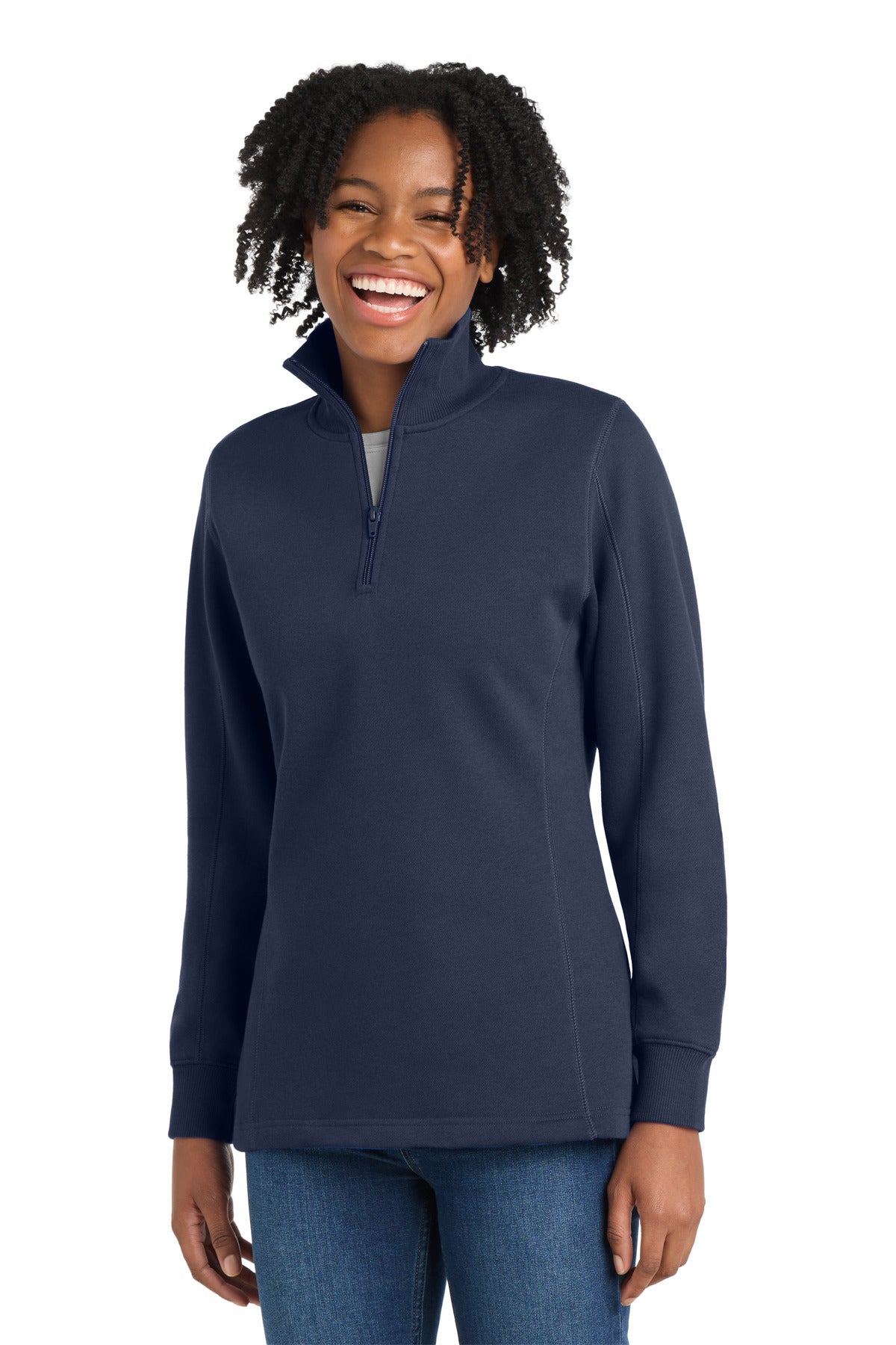 Sport-Tek LST253 Women's 1/4-Zip Sweatshirt