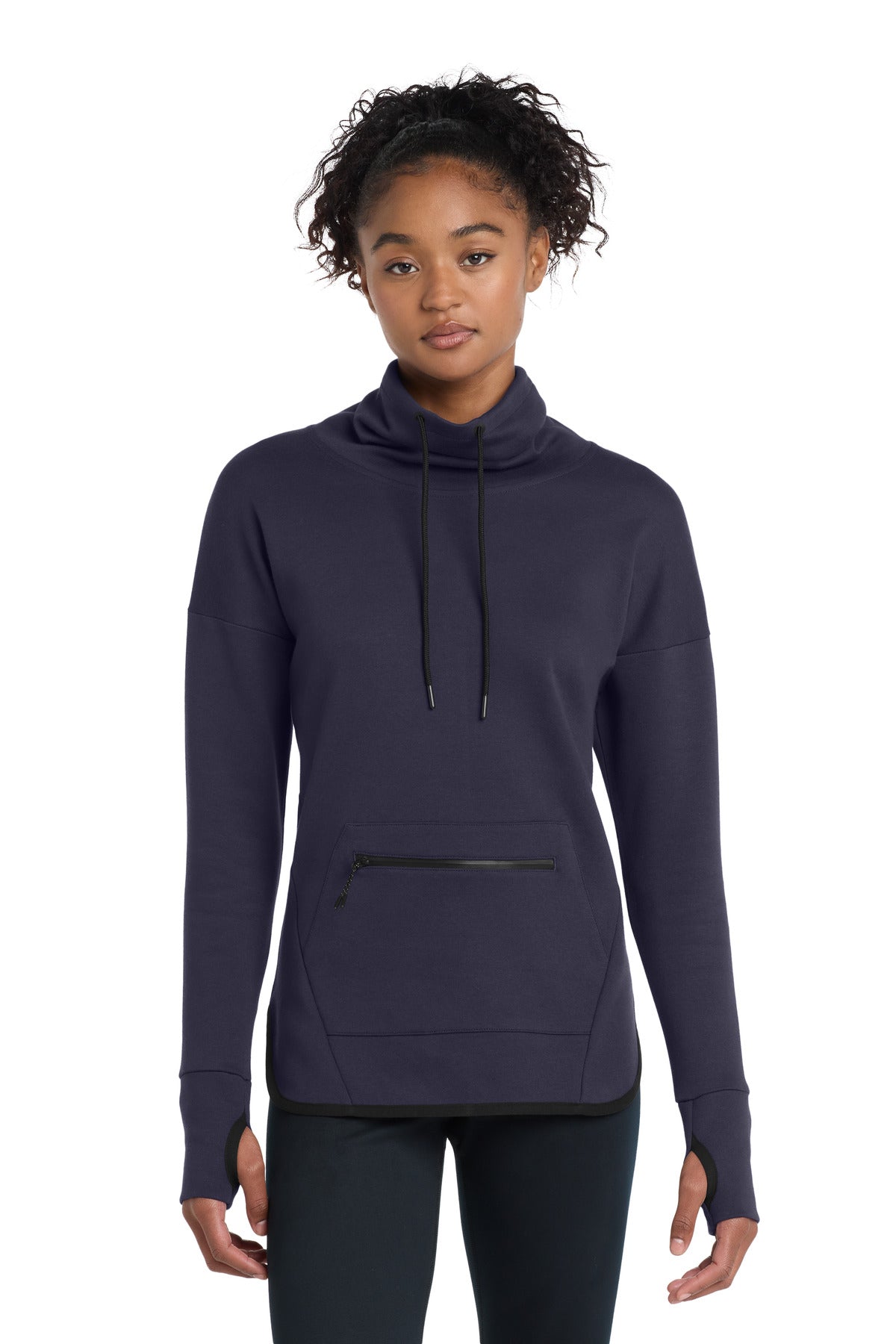 Sport-Tek LST280 Women's Triumph Cowl Neck Pullover