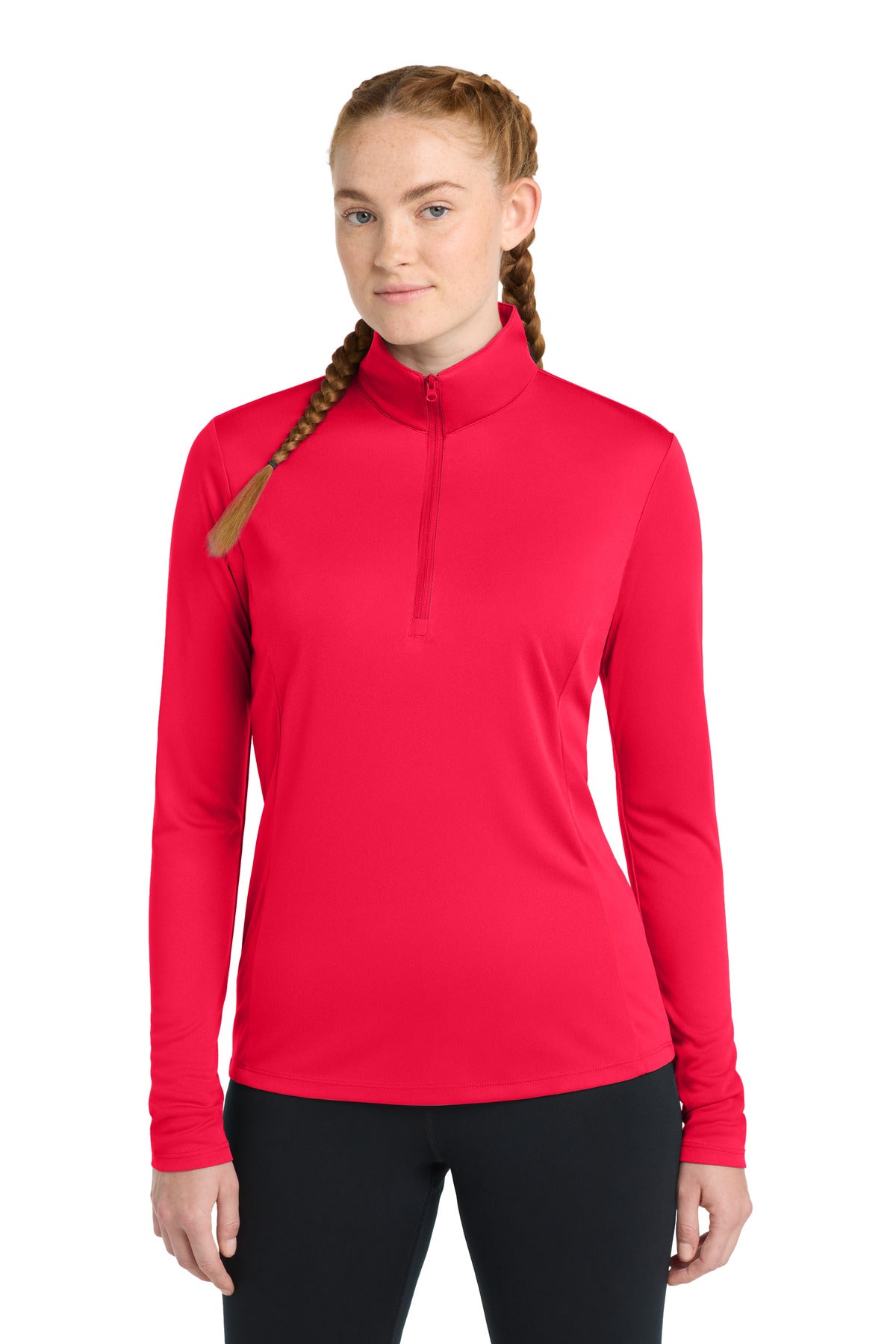 Sport-Tek LST357 Women's PosiCharge Competitor 1/4-Zip Pullover