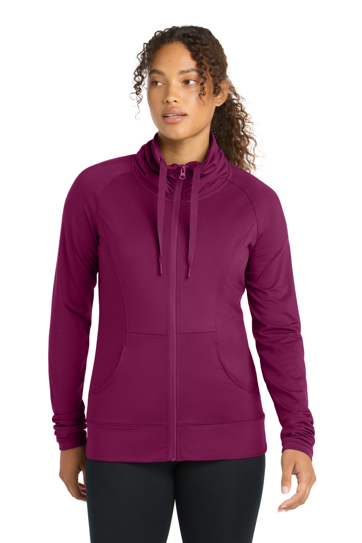 Sport-Tek LST852 Women's Sport-Wick Stretch Full-Zip Jacket