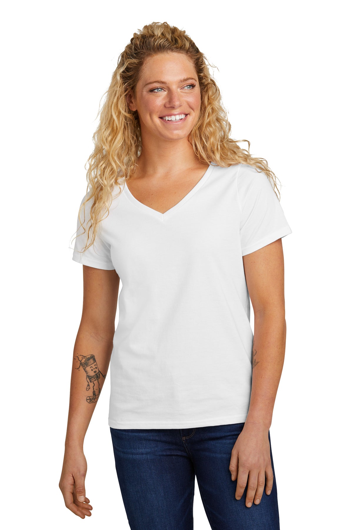 Volunteer Knitwear LVL45V Women's Daily V-Neck Tee