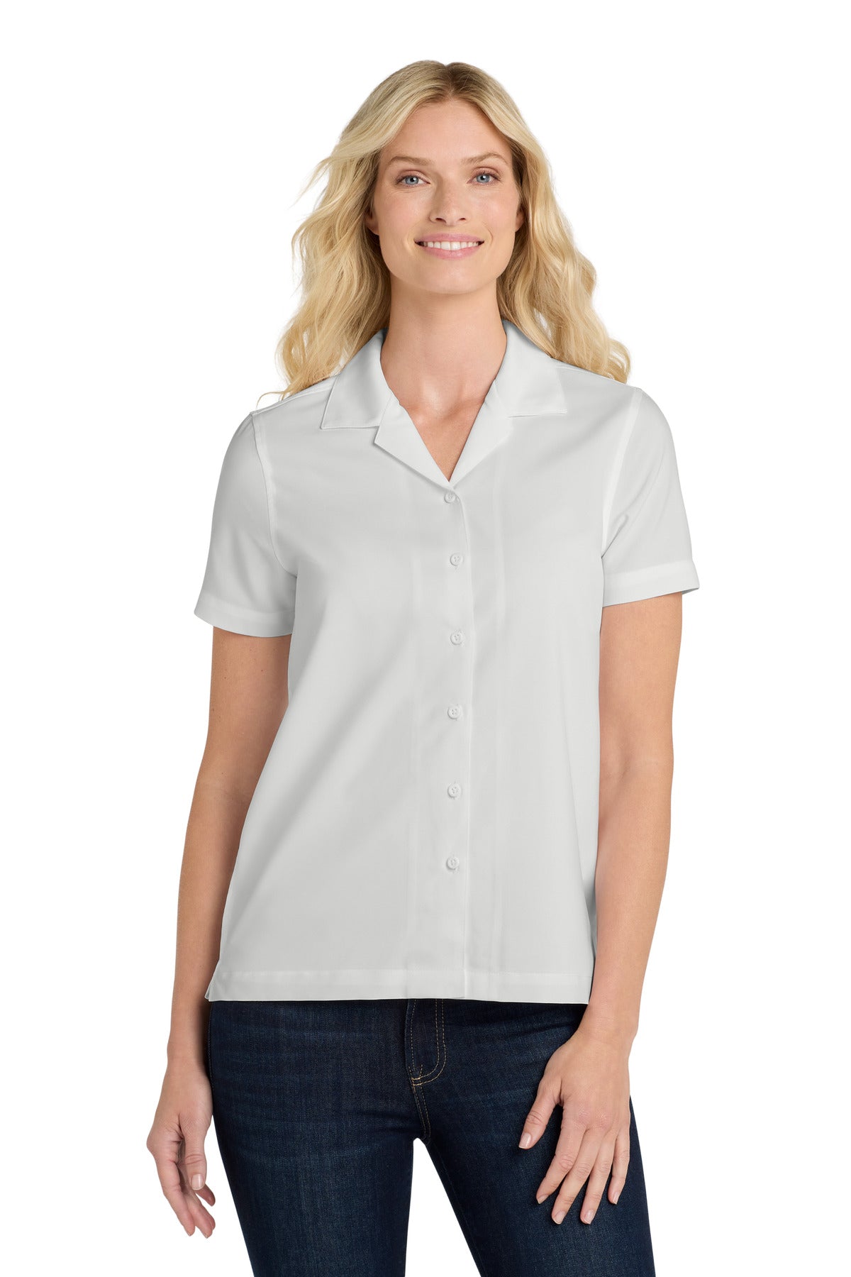 Port Authority LW400 Women's Short Sleeve Performance Staff Shirt