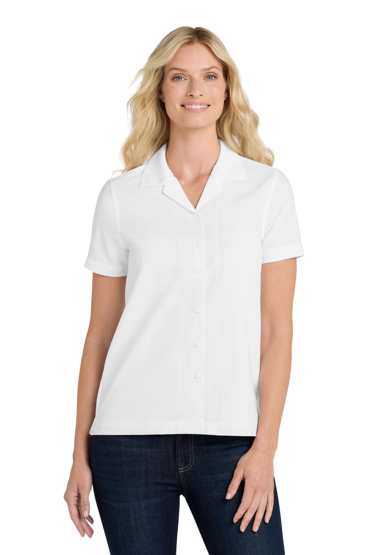 Port Authority LW400 Women's Short Sleeve Performance Staff Shirt
